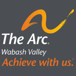 The Arc of the Wabash Valley (Left Chest) Design TA4 on a Sport-Tek® - Hooded Raglan Jacket Design