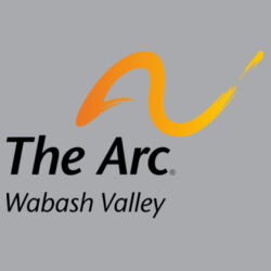 The Arc of the Wabash Valley (Front & Back) Design TA5 on a BELLA+CANVAS® - Women's Relaxed CVC Tee Design