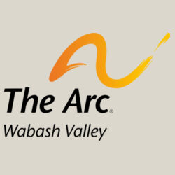 The Arc of the Wabash Valley (Front & Back) Design TA3 on a Port & Company® - Core Fleece Crewneck Pocket Sweatshirt Design
