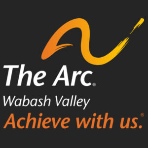  Arc of the Wabash Valley (Front & Back) Design TA4 on a Port & Company® - Core Fleece Pullover Hooded Sweatshirt Design