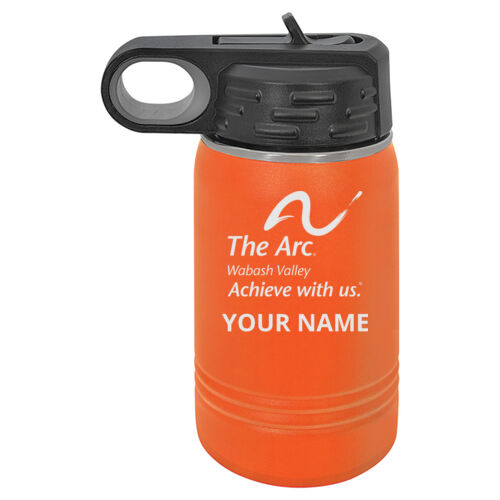 The Arc of the Wabash Valley Design TAE4 Engraved on a Polar Camel® - 12 oz. Water Bottle Vacuum Insulation Thumbnail