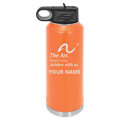The Arc of the Wabash Valley Design TAE4 Engraved on a Polar Camel® - 40 oz. Water Bottle Vacuum Insulation Thumbnail