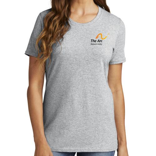 The Arc of the Wabash Valley (Front & Back) Design TA5 on a Port & Company® - Women's Core Cotton Tee Thumbnail