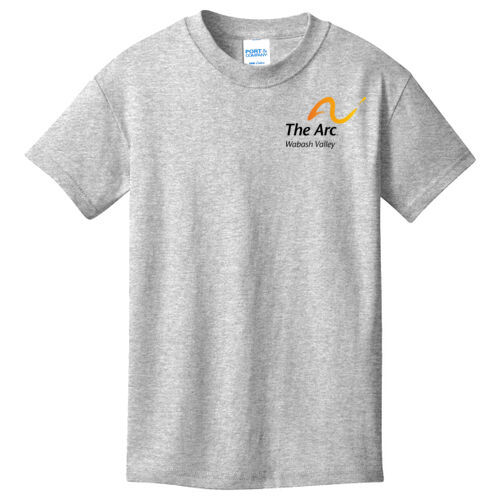 The Arc of the Wabash Valley (Front & Back) Design TA5 on a Port & Company® - Youth Core Cotton Tee Thumbnail