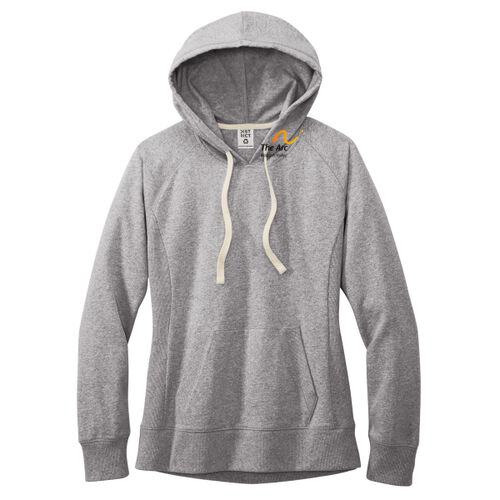 The Arc of the Wabash Valley (Front & Back) Design TA3 on a District® - Women's Re-Fleece Hoodie Thumbnail